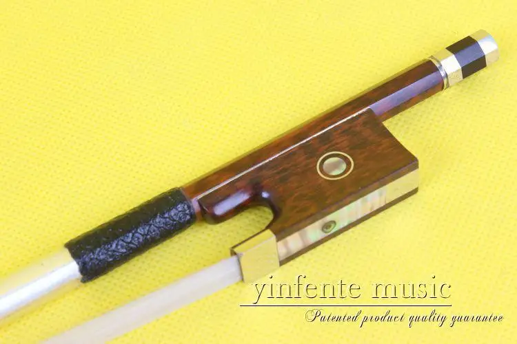 

one XS-010-2 # snakewood violin bow High Quality 1pcs 4/4 Violin Bow Style bone Straight