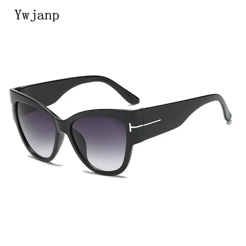 

Ywjanp New Cat eye Sunglasses Women Brand Designer Rice nail Sun Glasses For Women Fashion Sunglass Vintage oculos De sol UV400