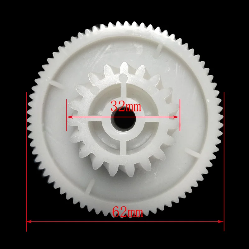 1x White Plastic Gear for Zelmer 886 986 793635 Scarlet SC-1148 for Bosch MFW 3520 for VITEK VT-1673W Meat Grinder Parts AMG402