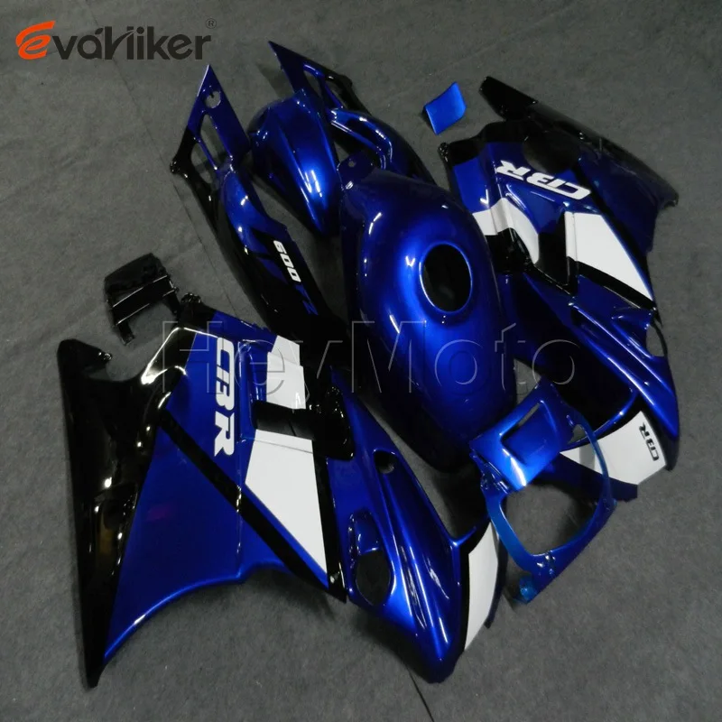 ABS Full fairing kits for CBR600 F2 1991 1992 1993 1994 CBR600 F2 91 92 93 94 blue ABS Plastic motorcycle fairing