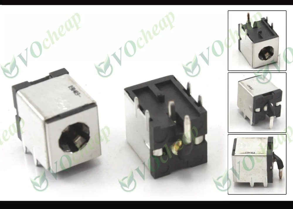 20 x Laptop DC Power Jack for Toshiba Satellite M20 P10 P15 P20 P25 Notebook Charging Socket Connector - PJ009 Pin=3.0mm