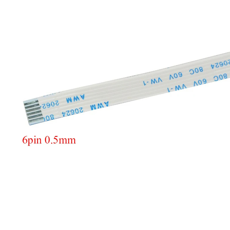 كابل FFC مع نفس الجانب ، كابل Tpye ، 6 دبوس ، f، الملعب ، 30 ، من من من من من نوع تي بي سي ، 2