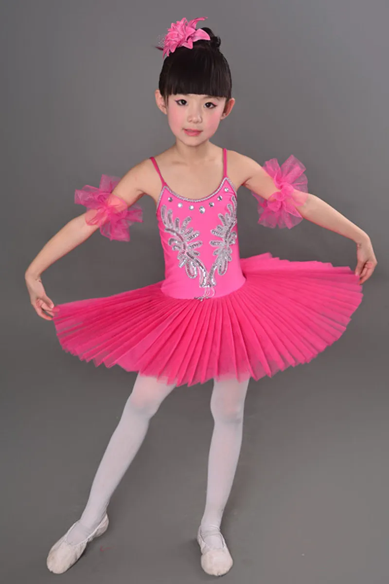 New Girls Ballet Dress Tutu Dance Costumes Children Swan Lake Ballet Costumes Kids Stage wear Ballroom Dancing Dress Dancewear