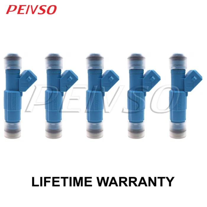 

PEIVSO 5pcs 0280155830 9186060 420874520 Fuel Injector For VOLOVO C70 99~04 S60 01~04 V70 99~04 S70 99~20 2.3L l5