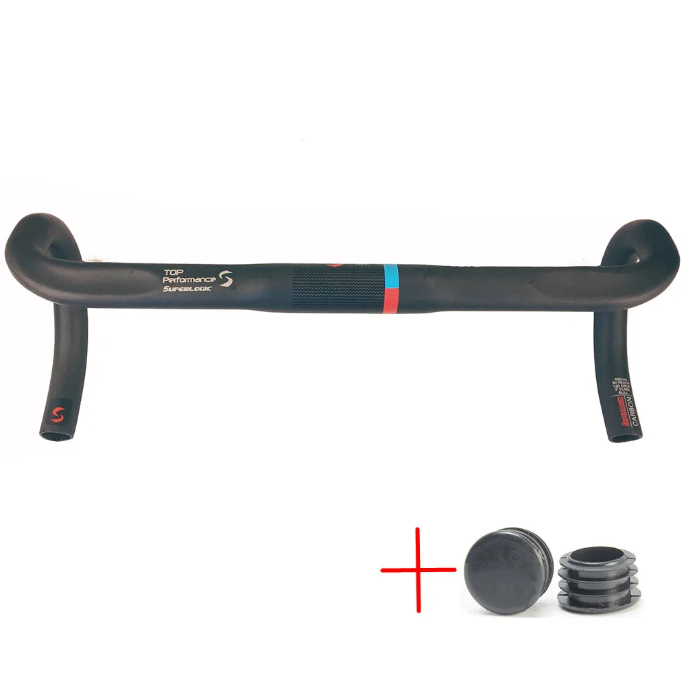 Cycling Bicycle Parts Bicycle Handlebar carbon handlebar road ud cycling parts bent bars 400/420/440/460mm bike handle