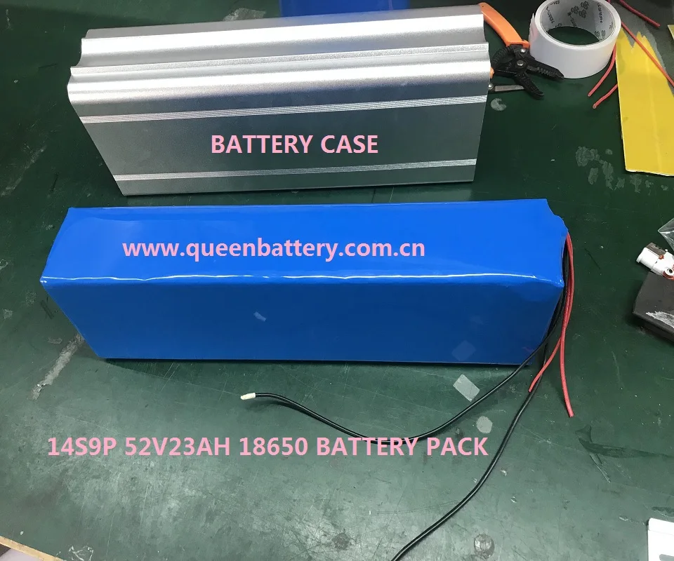 

1000W 48V23AH 52V23AH QB18650 BATTERY PACK QB 18650 14S9P WITH BMS(20-40A)