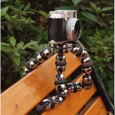 Octopus treppiedi Stand Spider flessibile Mobile Mini treppiede Gorillapod per iPhone GoPro Canon Nikon Sony fotocamera tavolo scrivania telefono