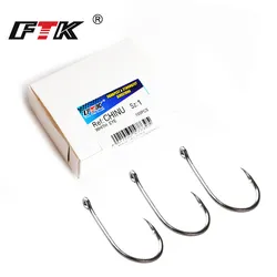 FTK CHINU Fishhooks Fishhook Baitholder Size1#-10#100pcs / lot Hooks from Norwegian carp fishing