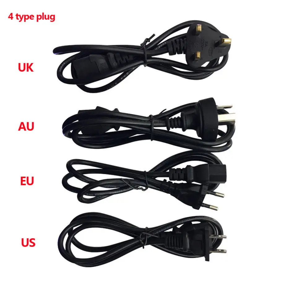 AC110 220V Power Supply Adapter Transformer LED Strip 2A 3A 5A 8A DC 5V 12V 24V 5V 12V 24V Power Supply Adapter US/EU/UK/AU Plug