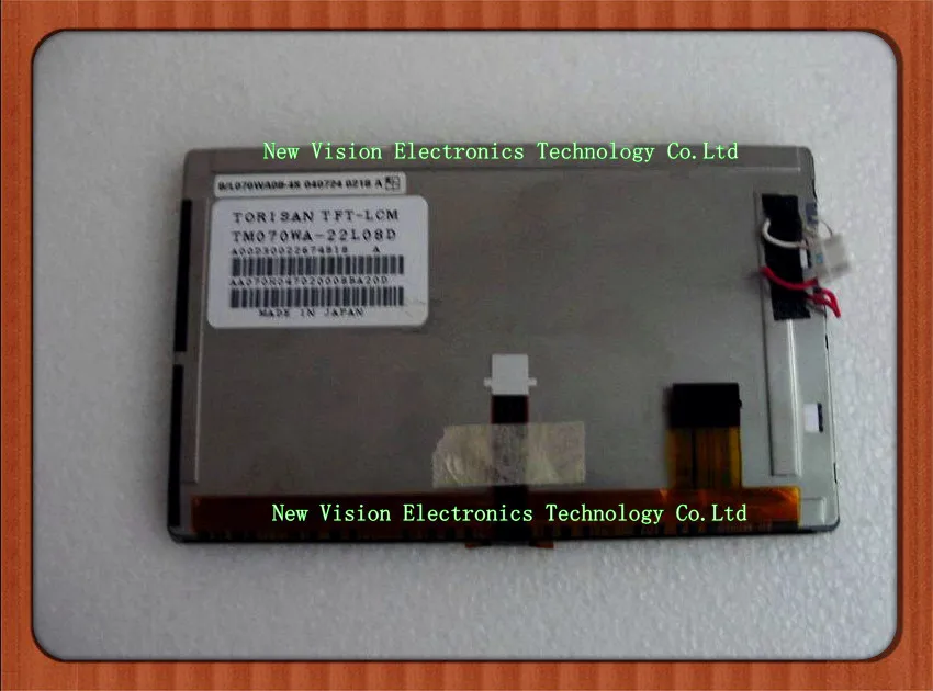 TM070WA-22L08D الأصلي 7 بوصة استبدال سيارة لتحديد المواقع والملاحة شاشة LCD لوحة مع شاشة تعمل باللمس لسانيو