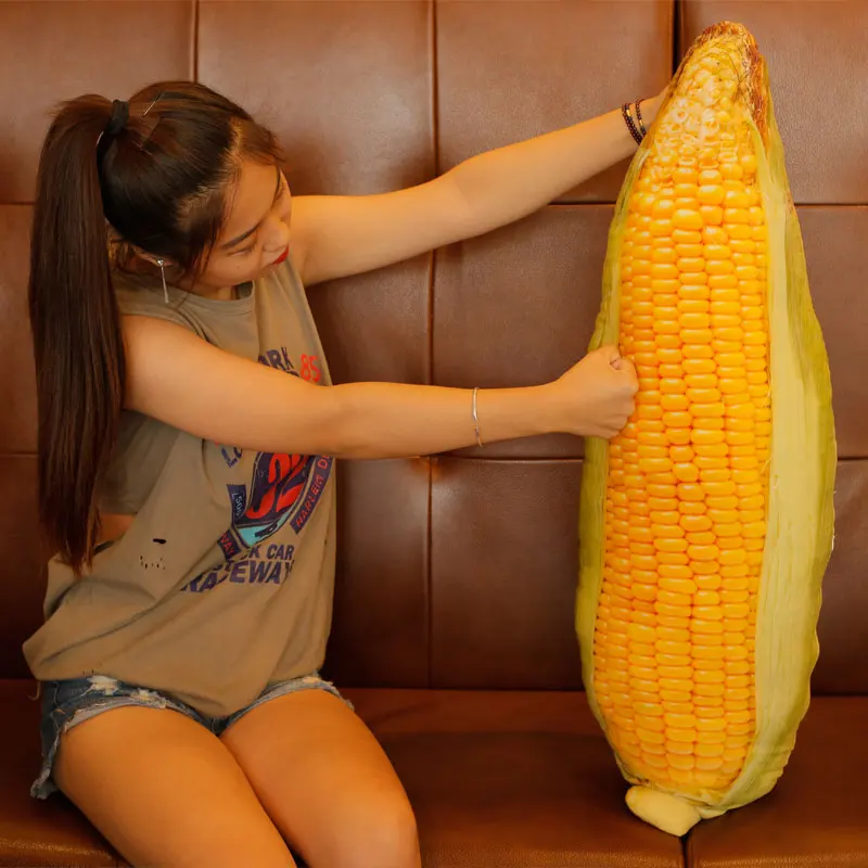 simulation corn pillow creative fruit vegetable plush toy doll for birthday gift decoration 39inch 100cm DY50705