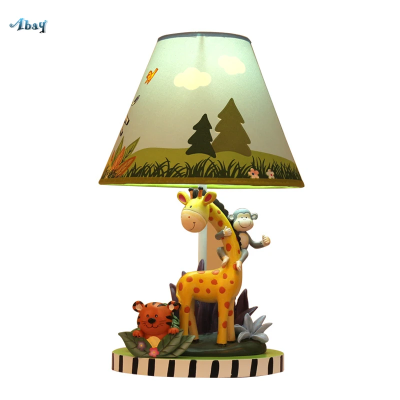 

Creative Cartoon Long Jin Deer Shape Table Lamp for Living Room Bedroom Study Children Room Lamp Bedside Lamp Home Deco Led