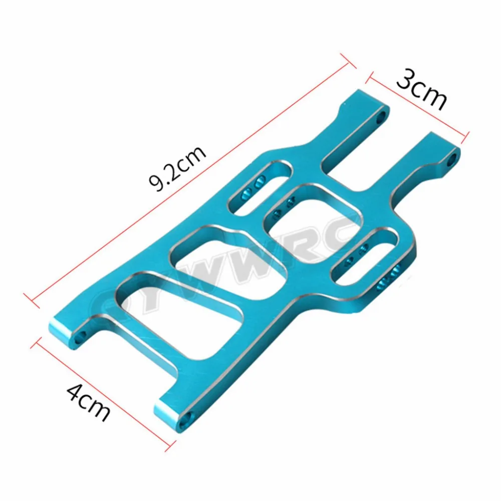 HSP 1/10 aktualizacja części 106021 aluminiowe tylne zawieszenie dolne ramiona 06012/06049 dla 1/10 RC Off samochód zabawka XSTR głowica 94106