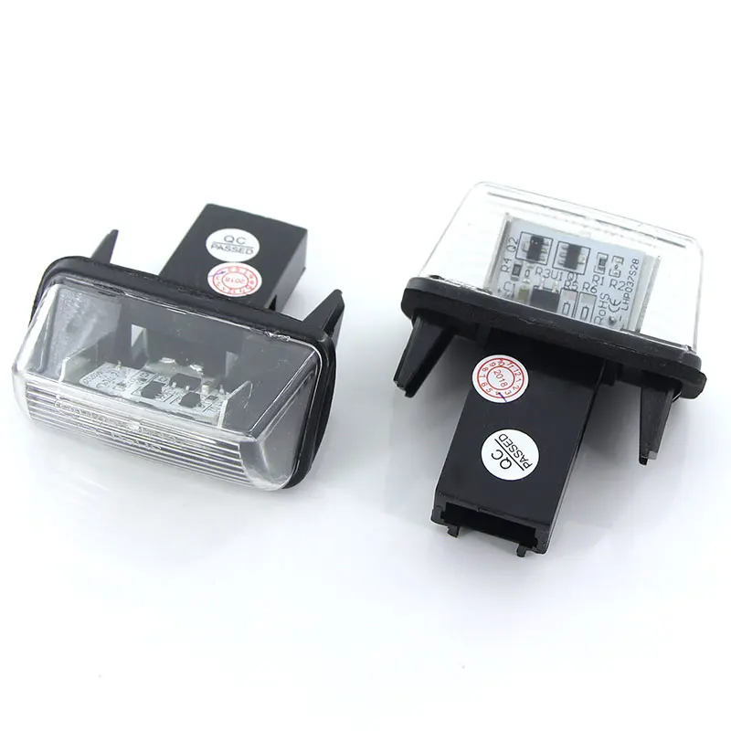 Apmatauto 2 قطعة LED 18SMD رقم الترخيص لوحة أضواء مصباح لسيتروين C3 C4 C5 بيرلينجو ساكسو كسارا بيكاسو