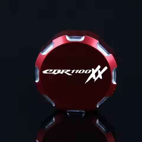 For Honda CBR1100XX CBR 1000XX (Super Blackbird) 1997-2003 2001 2002 Motocycle Rear Brake Master Cylinder Reservoir Cap Cover