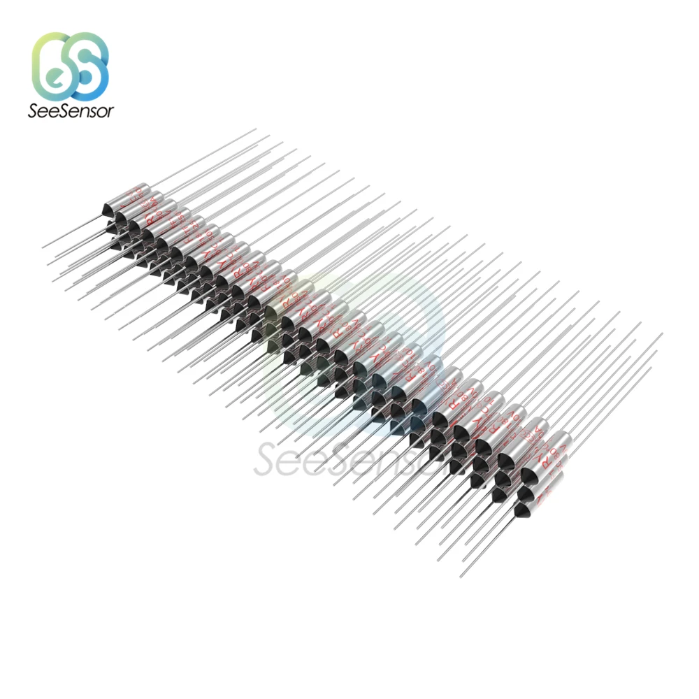 Fusibile termico RY TF 10A 250V temperatura 60C 65C 85C 100C 105C 113C 120C 130C 152C 165C 167C 172C 185C 192C 210C 216C 240C 280C