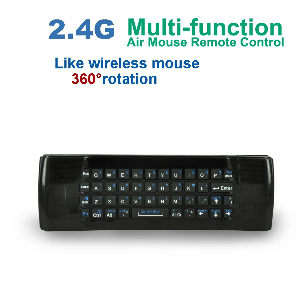 Mini Keyboard 2.4GHz Wireless Air Mouse Remote Control Motion Sensing Game Combo Shutter Gamepad For For Android TV Box PC