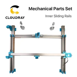 Guide di scorrimento interne Cloudray + 1 pz obiettivo di messa a fuoco + 3 pezzi specchio riflettente per macchina da taglio per incisione Laser CO2