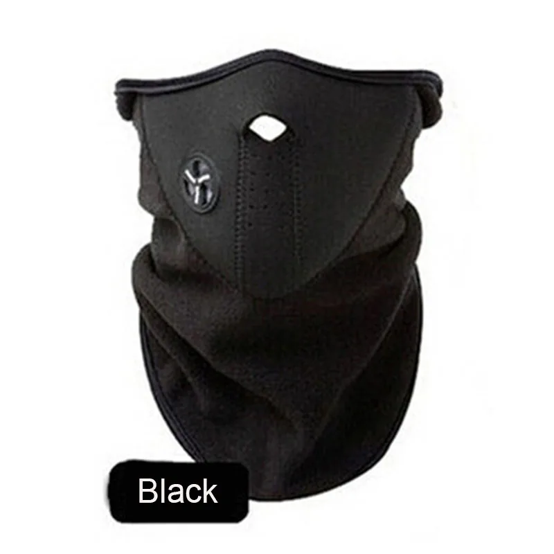 Winter Face Mask Neck Warmers Fleece Neoprene Face Mask Balaclava Motorcycle Cover Neck Scarf Half Face Mask