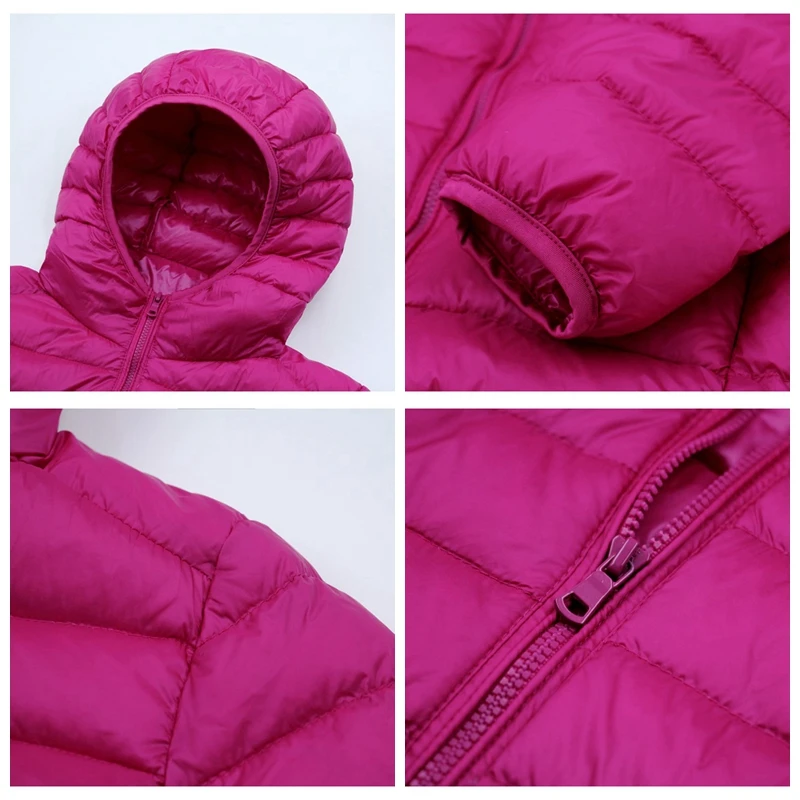 NewBang Brand Large Size 6XL Women\'s Down Coat Plus Ultra Light Down Jacket Women Lightweight Portable Windbreaker Parka