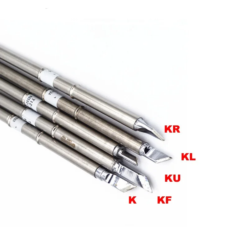 T12-K KL KR KU KF Shape K Series Welding Iron Tips T12 For Hakko Soldering Rework Station FX-951 FX-952 Welding Tips Stings