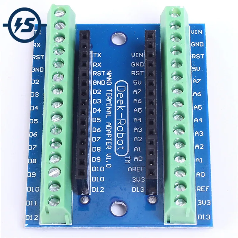 Shield Terminal Expansion Board for Arduino NANO Screw Terminal Board Adapter IO Electronic Circuit Elektronik Devreler