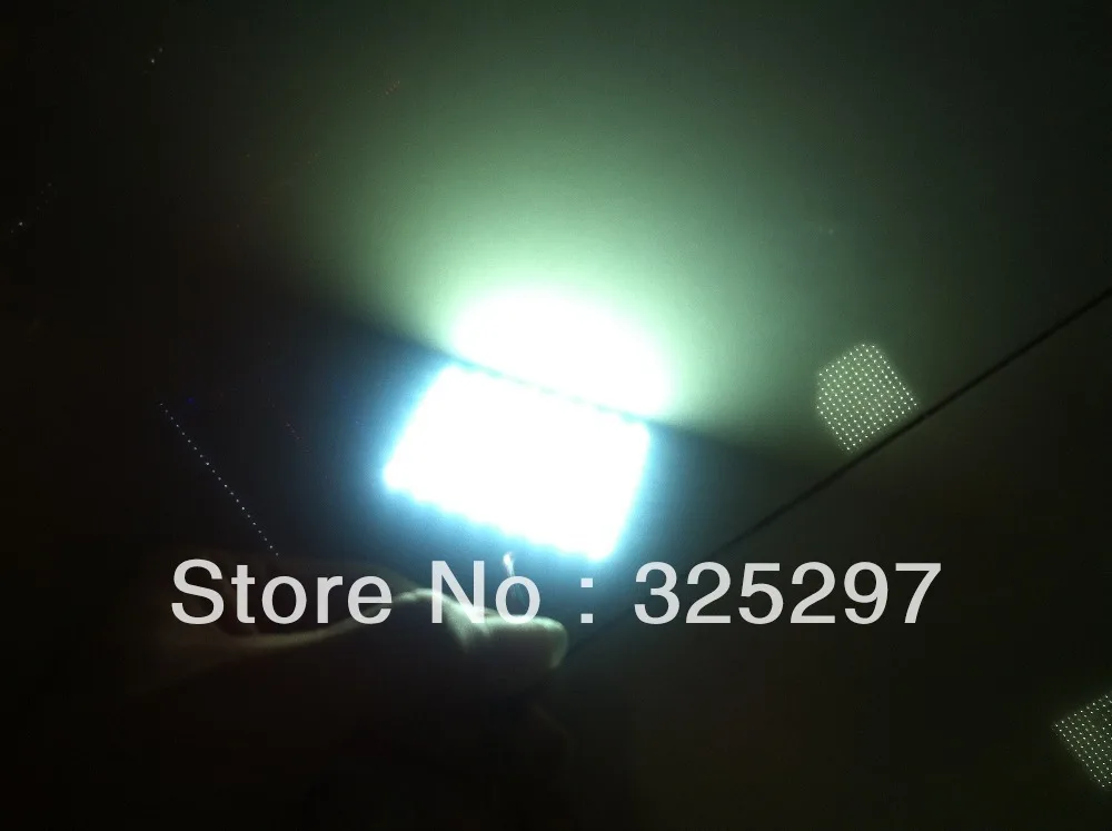 48SMD 5050 LED Light Lamp Panel CAR LIGHT PANEL with THREE Adapters