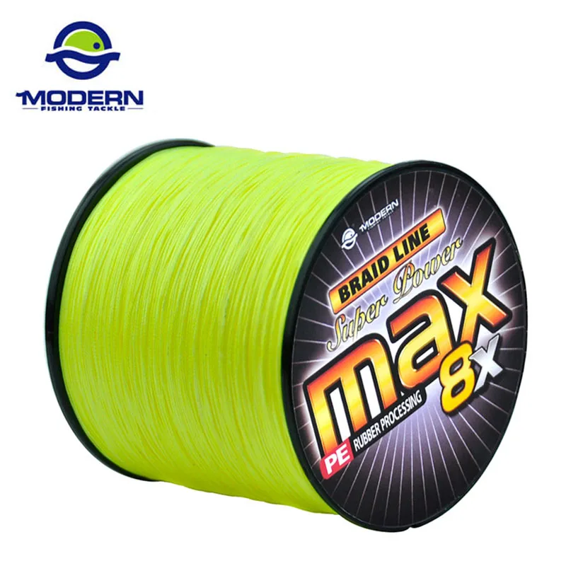 ZUKIBO 500M 8X MODERN Braided Fishing Line Super Strong Japan Multifilament PE Wear-resistant Fishing Rope 8 Strands 20 to 100LB