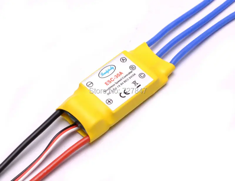 New 30A Brushless ESC multicopter Motor Speed Controller RC ESC for Helicopter F450 F550 S550