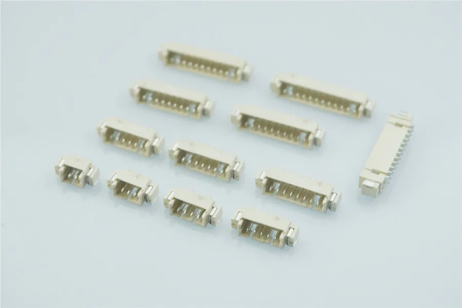 

1000pcs Right Angle SMD 2P/3P/4P/5P/6P/7P/8P/9P/10/11P/12P/13P/14P/15P/16P 1.25mm Pitch PCB Male Contact Pin Bar Connector