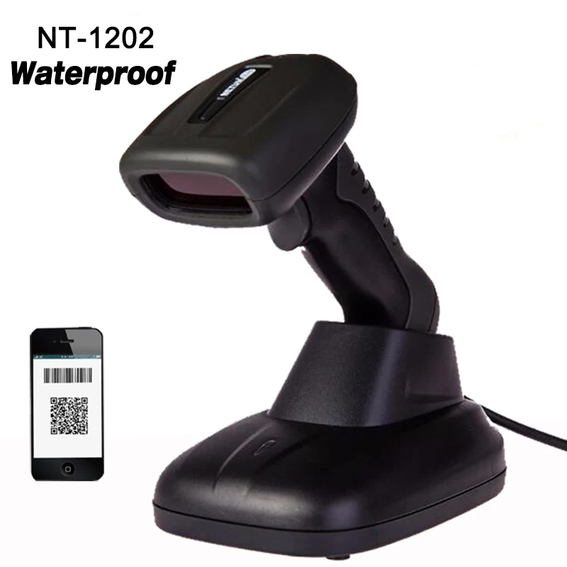 New waterproof 1D,2D wired USB handheld barcode scanner QR Code Barcode Reader For Mobile Payment Computer Screen Scanner