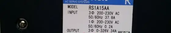 

new and original servo driver RS1A15AA