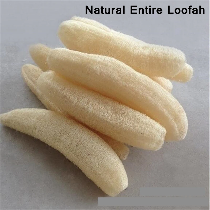 ReadStar 100pcs/lot Natural entire root Loofah bath towel Luffa sponge customize cleanner soap bath skin brush scrubber spongy