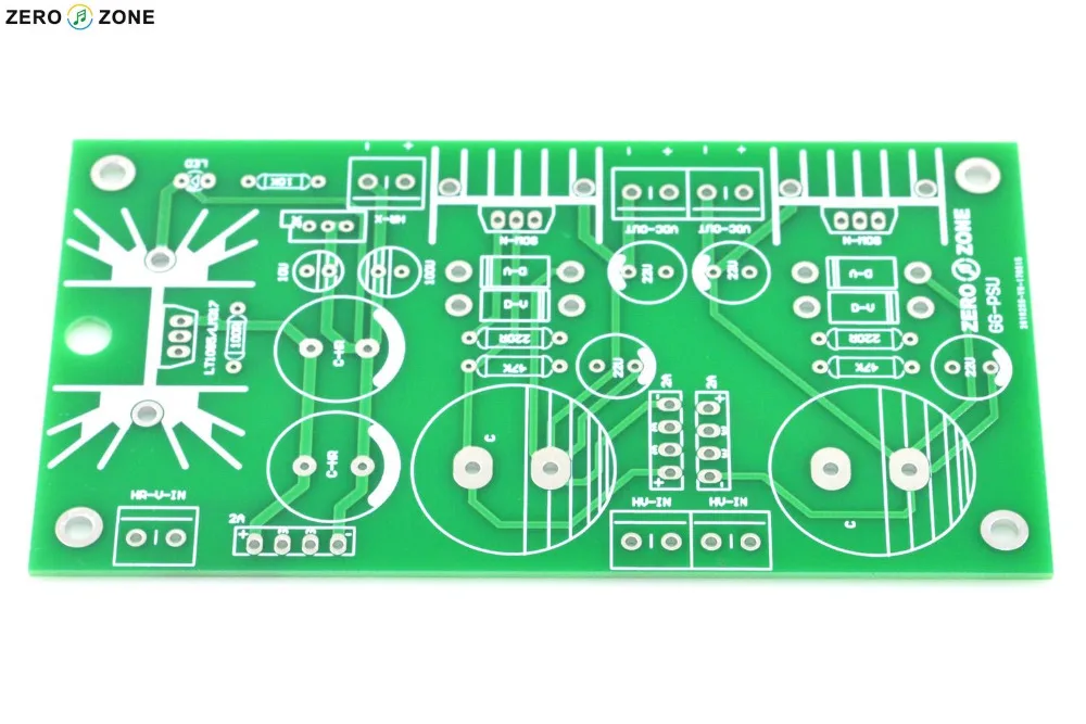 GG-PSU high voltage double voltage regulator + filament stabilized power supply PCB