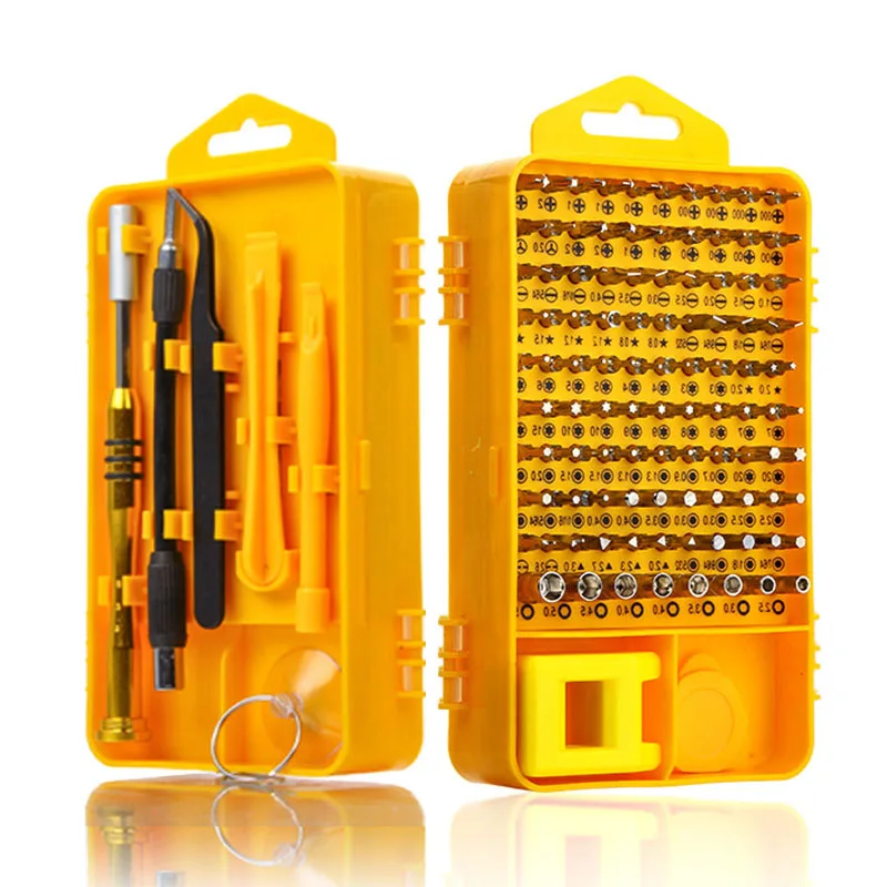 

Wholesale Betals 108 in 1 Screwdriver Sets Multi-function Computer Repair Tool Kit Essential Digital Mobile Cell Phone Tablet PC