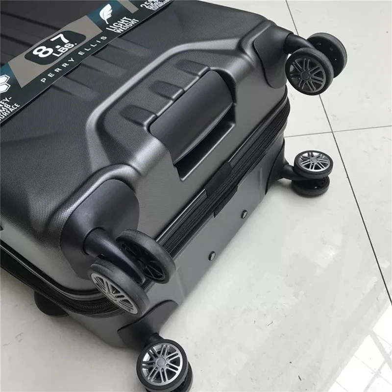 Women High end Rolling Luggage Travel Suitcase Bag ,PC Trolley Case with wheels,20"24"28" inch Commercial Box, Men Carry-On