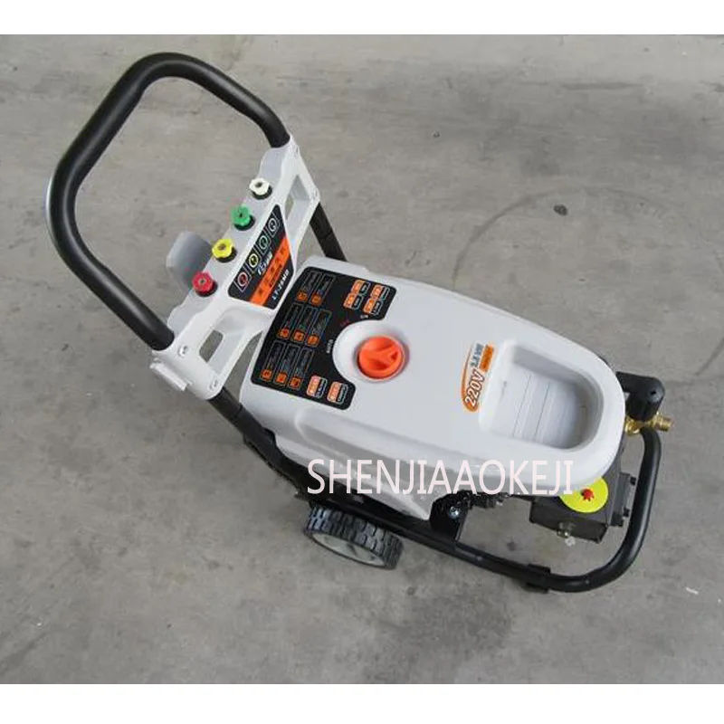 High-flow commercial car washing machine Automatic hand-push shut down Pressure washer brush truck pump Single phase 220V