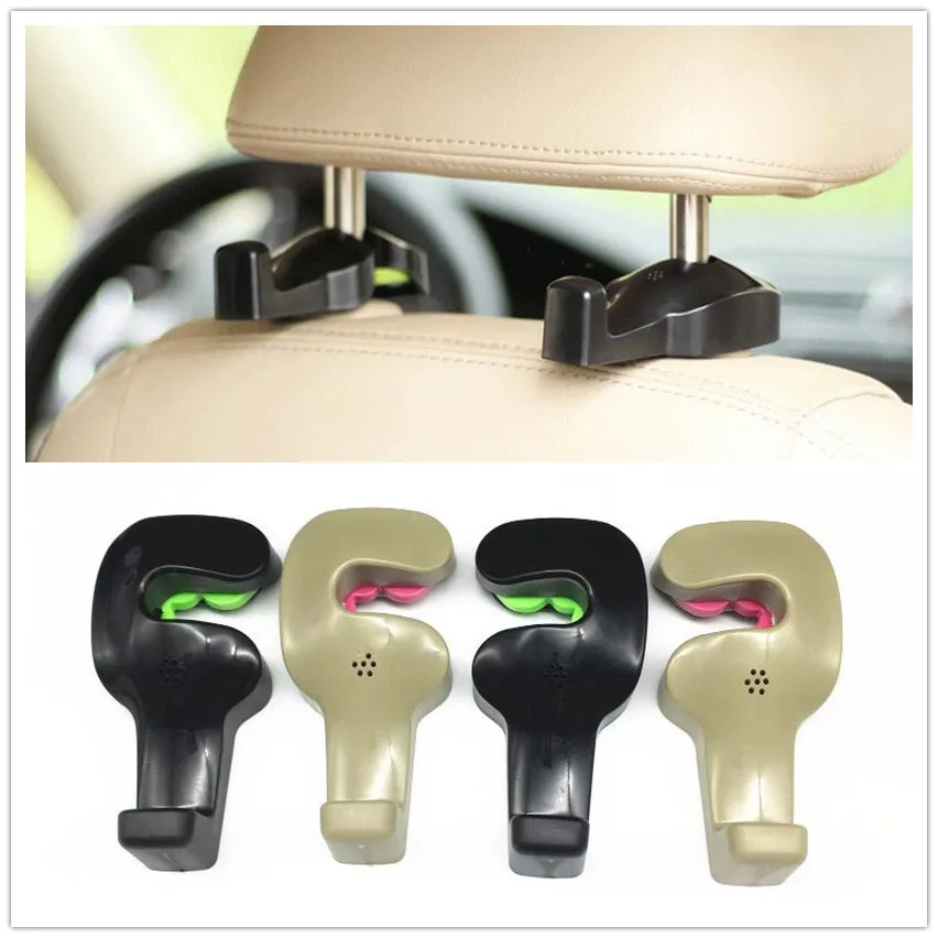 2pcs Multi-function Car Seat Hook For Geely Vision SC7 MK CK Cross Gleagle SC7 Englon SC3 SC5 SC6 SC7 Panda