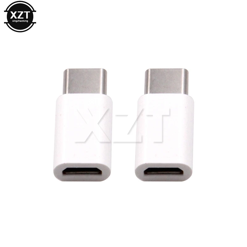 100PCS OTG Type-C USB C Adapter to Micro USB Charge Data USB 3.1 Converter for Oneplus 3 Three Huawei Xiaomi Mi4C Smart Phone