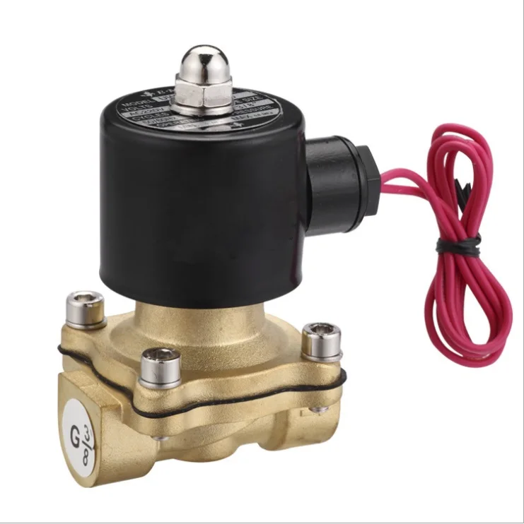 1/2'' Solenoid Valve water Brass 2 Way Valve Oil Gas Valves DC12V DC24V AC110V or AC220V