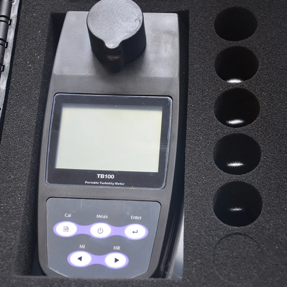 BANTE TB100 مقياس التعكر الرقمي المحمول جهاز اختبار التعكر محلل التعكر مع وحدات التعكر بإخراج USB NTU FNU EBC ASBC