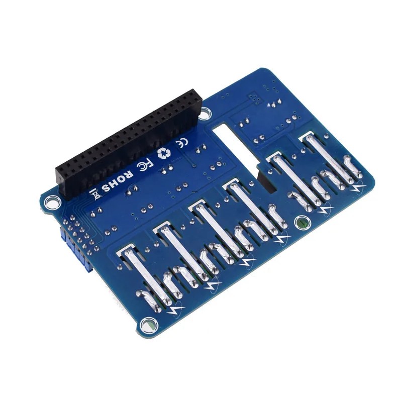 6-Channel raspberry pi relay Shield Module extension board for Raspberry Pi A+/B+/2 B/3B