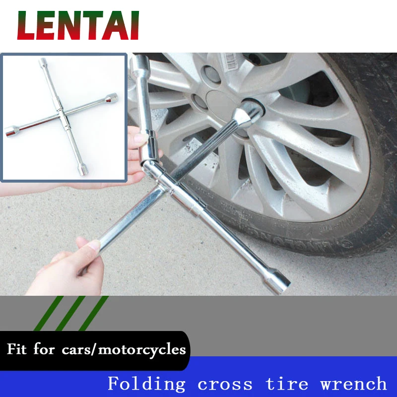 

LENTAI 1Set Car cross-type folding Allen wrench auto repair tools For Hyundai Solaris I30 creta IX25 Suzuki Swift SX4 Lada Vesta