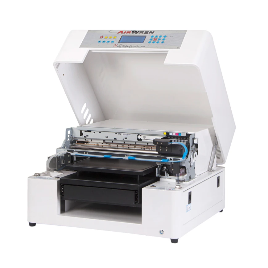 A3 Size Direct to Garment Printing Machine Flatbed DIgital Printer for Textile Bag With Free RIP Software