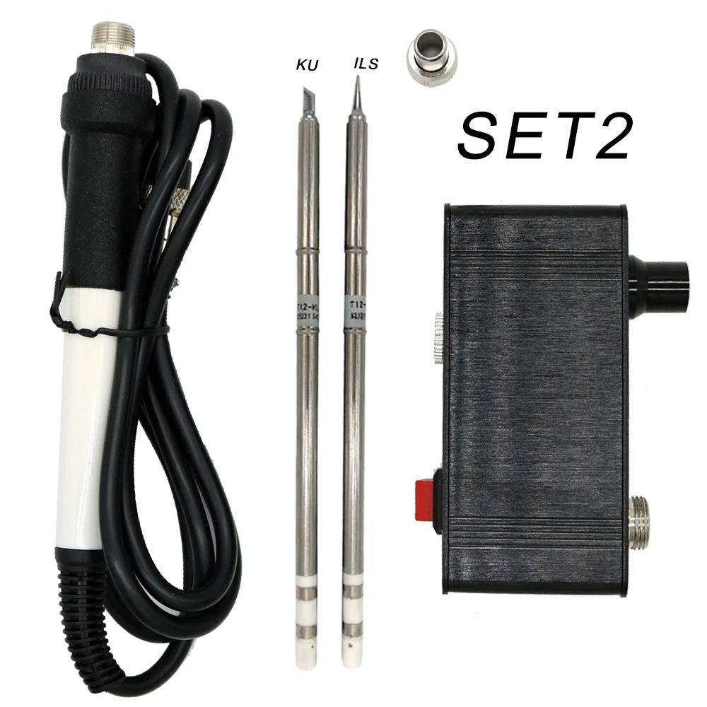 T12-942 OLED MINI soldeerstation Digitale elektronische lasbout DC-versie Draagbaar zonder voeding QUICKO