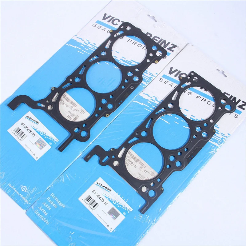 2pcs Engine Cylinder Head Gaskets For T-ouareg V-W A-UDI A4 A5 S5 S6 Q5 Q7 3.0T