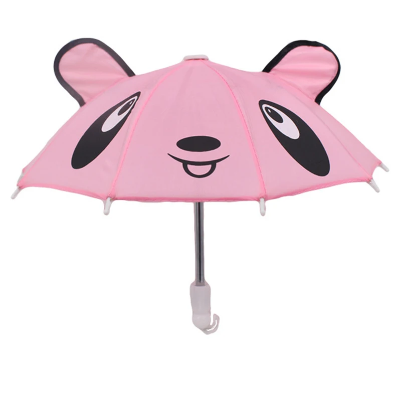 Dolltalk 18 inch American cute girl doll sun umbrella also suit for raining day doll accessories Random colour Diy Dress up