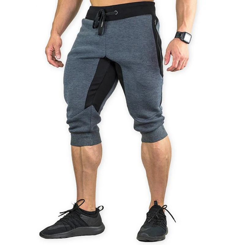 Autumn Brand Gyms Calf Length Pants Men Joggers Casual Sweatpants Trousers Sporting Clothing high quality Bodybuilding Pants