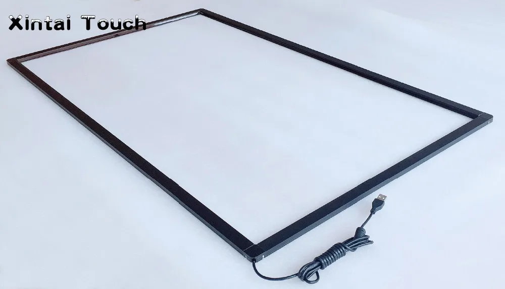 Xintai Touch! 24 Inch 16:9 ratio 10 points IR Touch Screen Frame Overlay Kit without glass