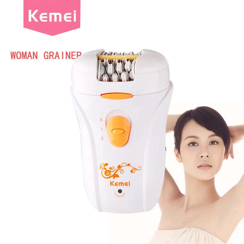 kemei-–-epilateur-electrique-blanc-2-en-1-pour-femmes-rasoir-pour-dames